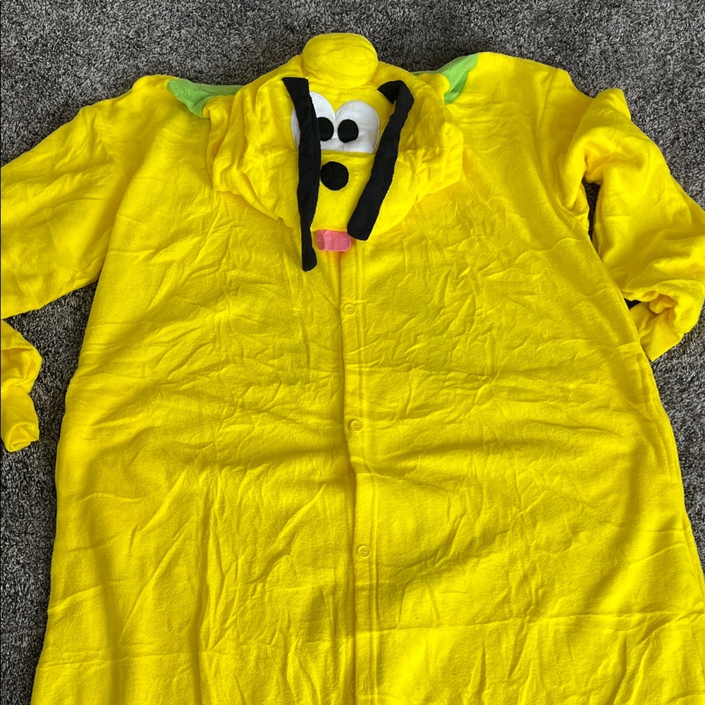Yellow Character Onesie Pajamas